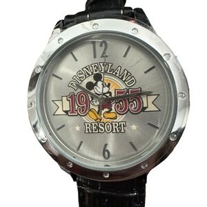 Vintage Disney‎ Parks Mickey Mouse Black Wrist Watch